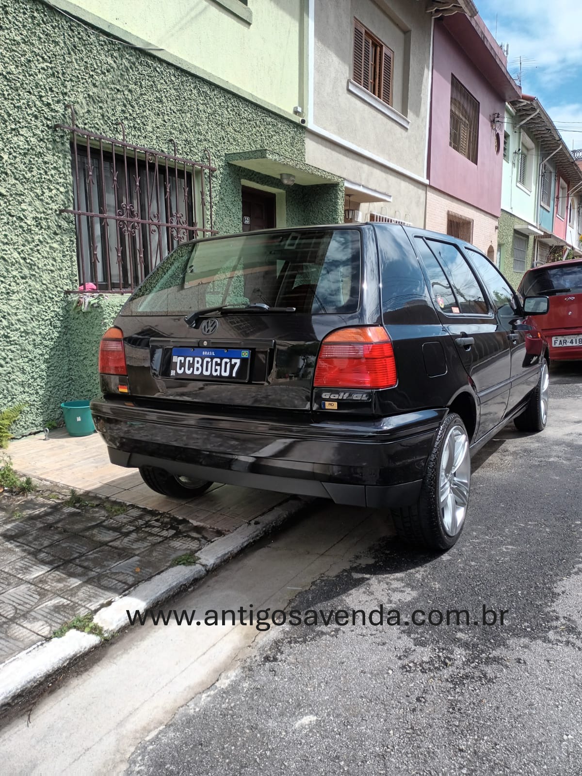 Rodas de liga leve aro 17 pneus 205/40